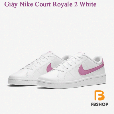 Giày Nike Court Royale 2 White
