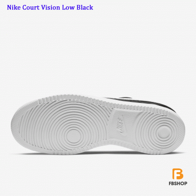 Giày Nike Court Vision Low Black