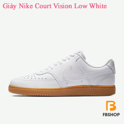 Giày Nike Court Vision Low White