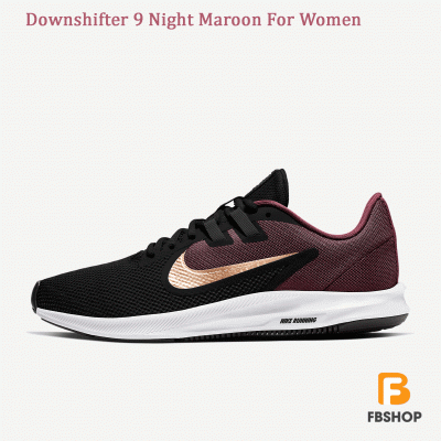 Giày Nike Downshifter 9 Night Maroon For Women