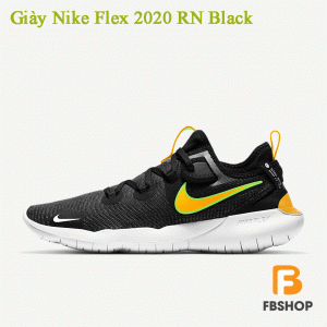 Giày Nike Flex 2020 RN Black | Bảo Vệ Rất Đầy Đủ