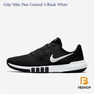 Giày Nike Flex Control 4 Black White | Sự Ổn Định Bền Vững