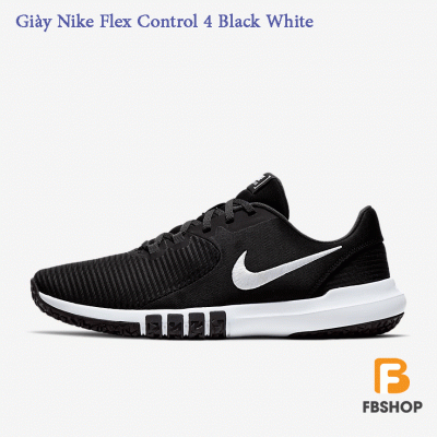 Giày Nike Flex Control 4 Black White Giày Nike Flex Control 4 Black White
