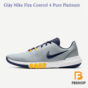 Giày Nike Flex Control 4 Pure Platinum | Sự Ổn Định Bền Vững