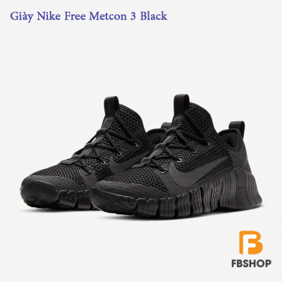 Giày Nike Free Metcon 3 Black