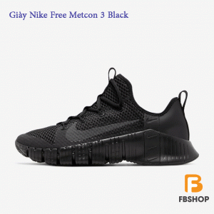 Giày Nike Free Metcon 3 Black | Sức Mạnh Ổn Định và Linh Hoạt