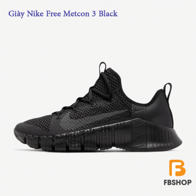 Giày Nike Free Metcon 3 Black