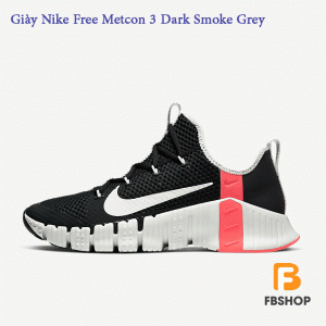 Giày Nike Free Metcon 3 Dark Smoke Grey | Sức Mạnh Ổn Định
