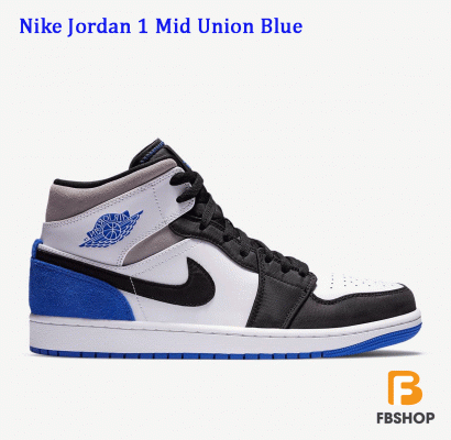 Giày Nike Jordan 1 Mid Union Blue