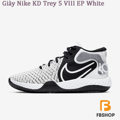 Giày Nike KD Trey 5 VIII EP White
