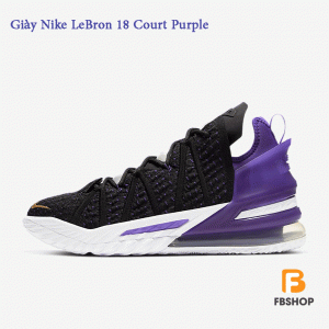 Giày Nike LeBron 18 Court Purple | Sự Tiến Hóa Của Lực Lượng