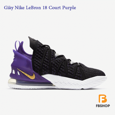 Giày Nike LeBron 18 Court Purple