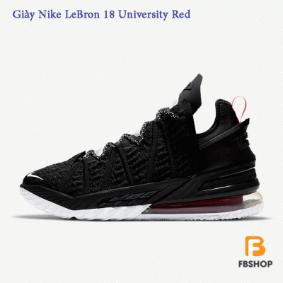 Giày Nike LeBron 18 University Red