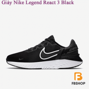 Giày Nike Legend React 3 Black | Đảm Bảo Mọi Chuyến Đi