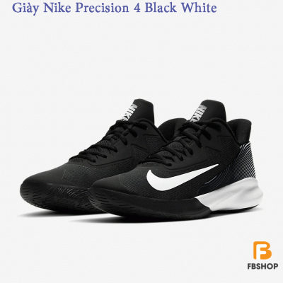 Giày Nike Precision 4 Black White