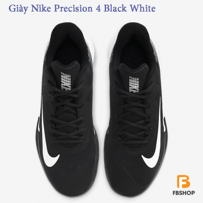 Giày Nike Precision 4 Black White