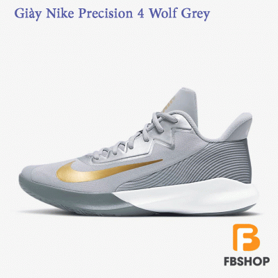 Giày Nike Precision 4 Wolf Grey
