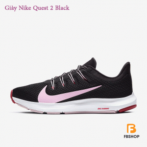 Giày Nike Quest 2 Black | Cung Cấp Năng Lượng Tươi Mới
