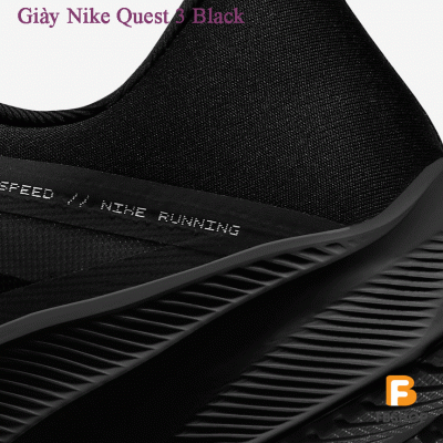 Giày Nike Quest 3 Black