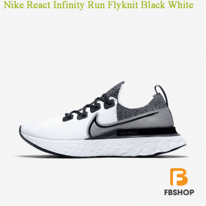 Giày Nike React Infinity Run Flyknit Black White | Đáng Thử Nghiệm