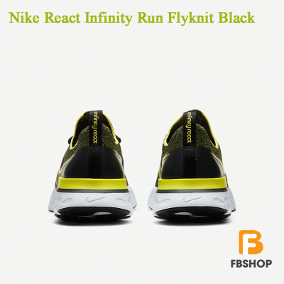 Giày Nike React Infinity Run Flyknit Black