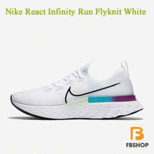 Giày Nike React Infinity Run Flyknit White | Đáng Thử Nghiệm