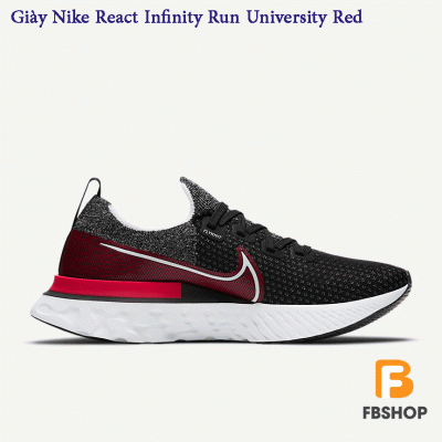 Giày Nike React Infinity Run University Red