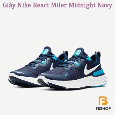 Giày Nike React Miler Midnight Navy