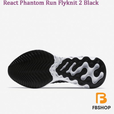 Giày Nike React Phantom Run Flyknit 2 Black