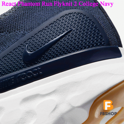 Giày Nike React Phantom Run Flyknit 2 Black White