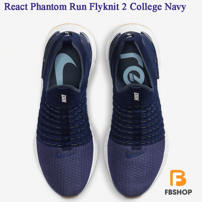 Giày Nike React Phantom Run Flyknit 2 College Navy