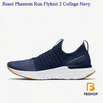 Giày Nike React Phantom Run Flyknit 2 College Navy