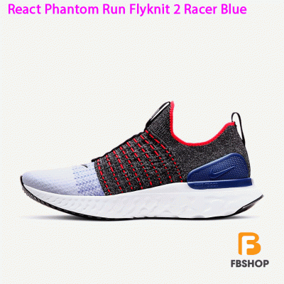 Giày Nike React Phantom Run Flyknit 2 Racer Blue