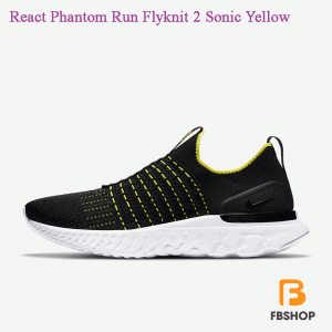 Giày Nike React Phantom Run Flyknit 2 Sonic Yellow | Vừa In Với Chân Bạn
