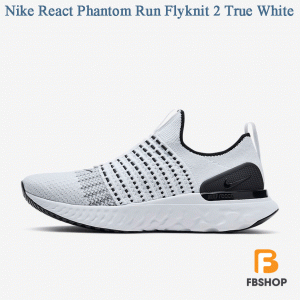 Giày Nike React Phantom Run Flyknit 2 True White | Vừa In Với Chân Bạn