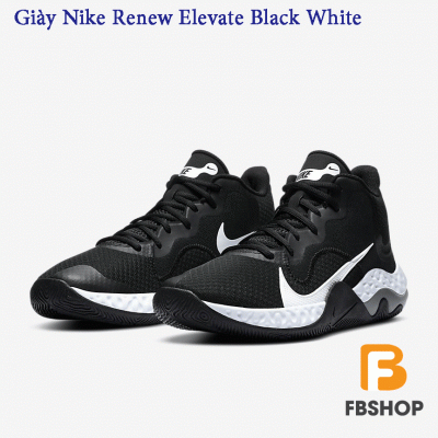Giày Nike Renew Elevate Black White