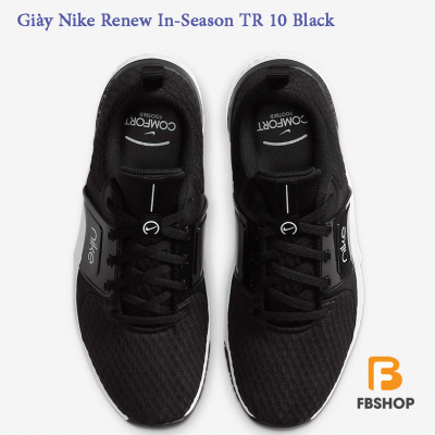 Giày Nike Renew In-Season TR 10 Black