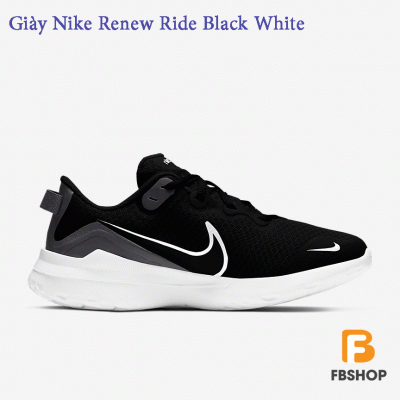 Giày Nike Renew Ride Black White Giày Nike Renew Ride Black White