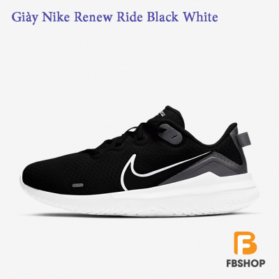 Giày Nike Renew Ride Black White Giày Nike Renew Ride Black White