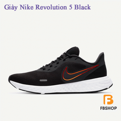 Giày Nike Revolution 5 Black