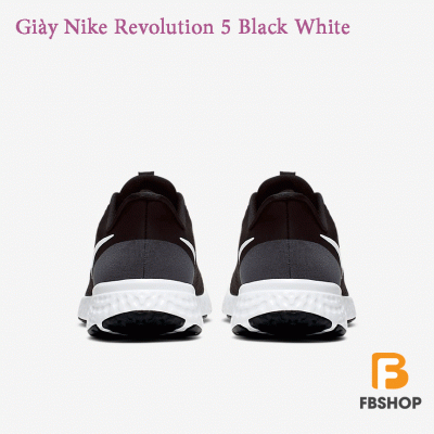 Giày Nike Revolution 5 Black White