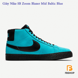 Giày Nike SB Zoom Blazer Mid Baltic Blue | Phong Cách Trượt Ván