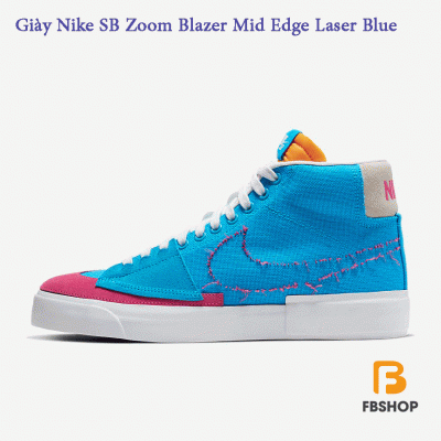 Giày Nike SB Zoom Blazer Mid Edge Laser Blue 