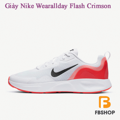 Giày Nike Wearallday Flash Crimson