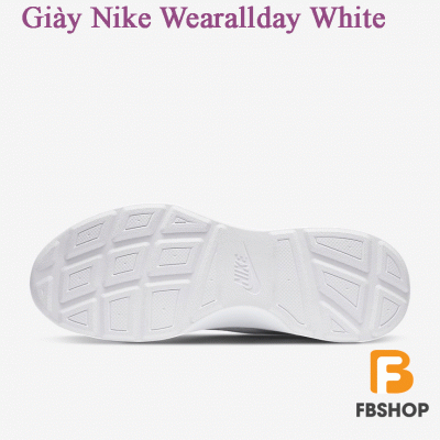 Giày Nike Wearallday White