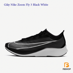 Giày Nike Zoom Fly 3 Black White | Truyền Thêm Sức Chạy Cho Bạn