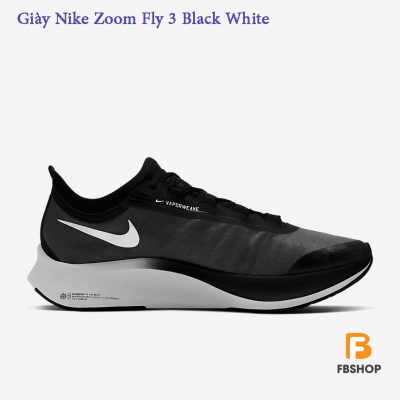 Giày Nike Zoom Fly 3 Black White