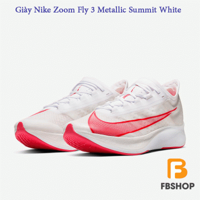 Giày Nike Zoom Fly 3 Metallic Summit White
