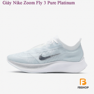 Giày Nike Zoom Fly 3 Pure Platinum | Truyền Thêm Sức Chạy Cho Bạn
