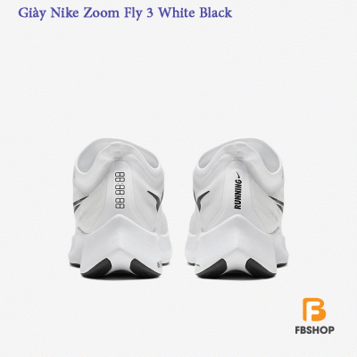 Giày Nike Zoom Fly 3 White Black 